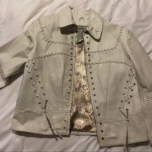 Vintage Real Leather Jacket!!